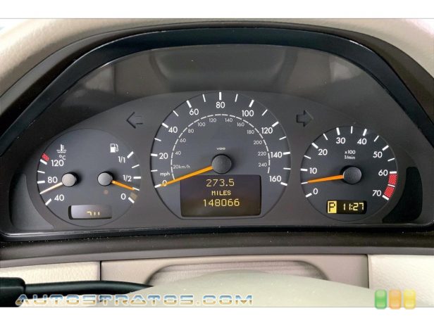 2000 Mercedes-Benz E 430 Sedan 4.3 Liter SOHC 24-Valve V8 5 Speed Automatic