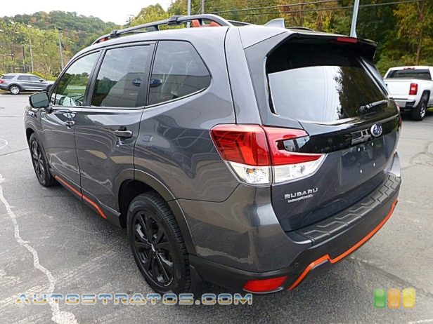 2020 Subaru Forester 2.5i Sport 2.5 Liter DOHC 16-Valve VVT Flat 4 Cylinder Lineartronic CVT Automatic
