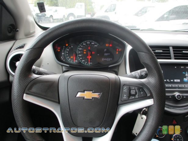 2017 Chevrolet Sonic LT Hatchback 1.8 Liter DOHC 16-Valve VVT 4 Cylinder 6 Speed Automatic