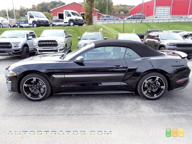 2020 Ford Mustang California Special Fastback 5.0 Liter DOHC 32-Valve Ti-VCT V8 10 Speed Automatic