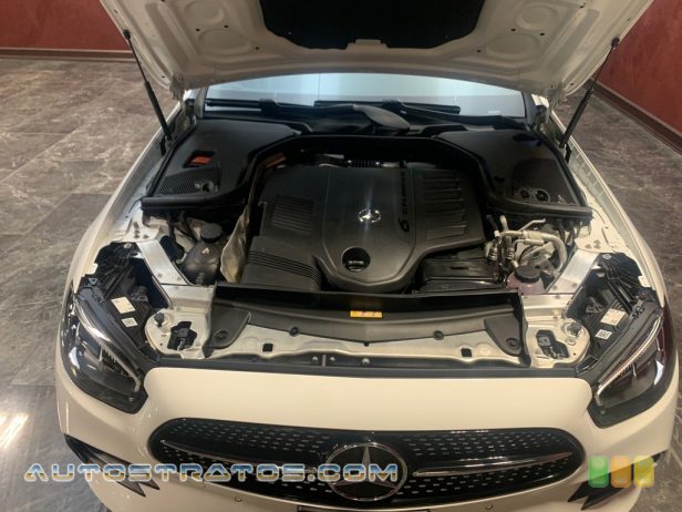 2021 Mercedes-Benz E 450 Cabriolet 3.0 Liter Turbocharged DOHC 24-Valve VVT Inline 6 Cylinder w/EQ 9 Speed Automatic