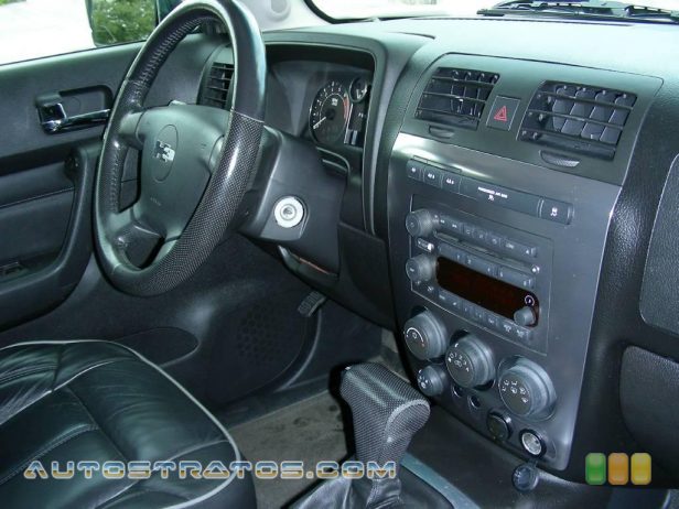2006 Hummer H3  3.5 Liter DOHC 20-Valve VVT 5 Cylinder 4 Speed Automatic