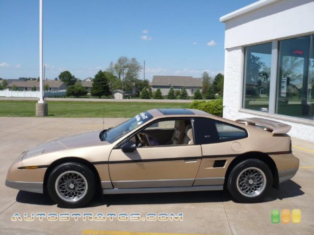 Pontiac Fiero Gt 1986. 1986 Pontiac Fiero GT 2.8