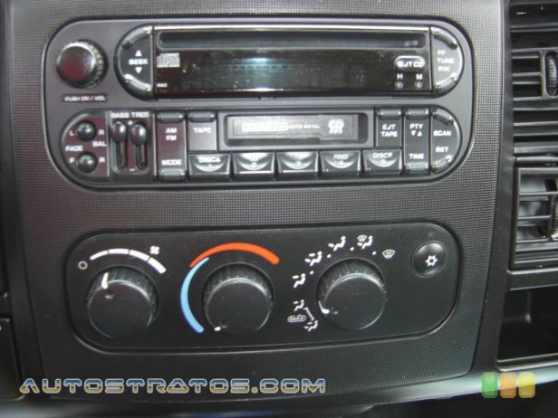 2003 Dodge Dakota Quad Cab 4x4 3.9 Liter OHV 12-Valve V6 4 Speed Automatic