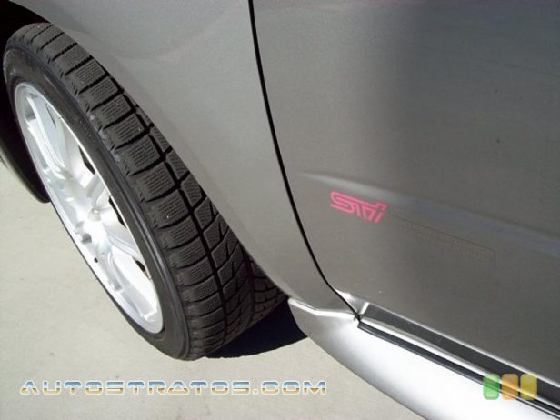 2006 Subaru Impreza WRX STi 2.5 Liter STi Turbocharged DOHC 16-Valve VVT Flat 4 Cylinder 6 Speed Manual