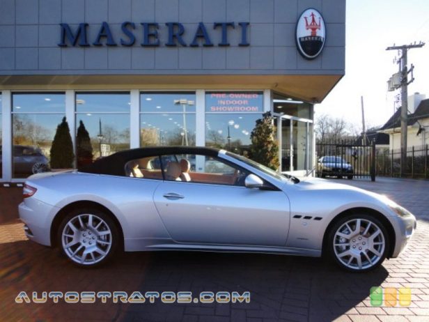 2011 Maserati GranTurismo Convertible GranCabrio 4.7 Liter DOHC 32-Valve VVT V8 6 Speed ZF Paddle-Shift Automatic