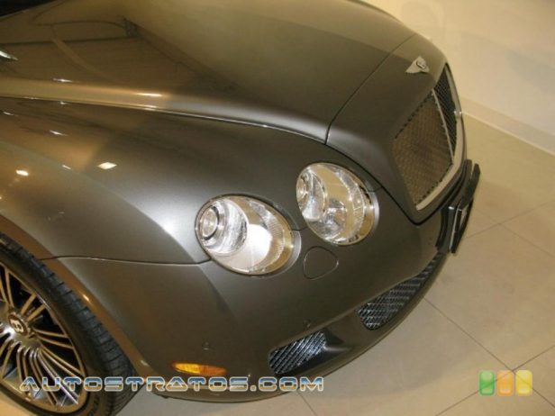 2010 Bentley Continental GTC Speed 6.0 Liter Twin-Turbocharged DOHC 48-Valve VVT W12 6 Speed Automatic