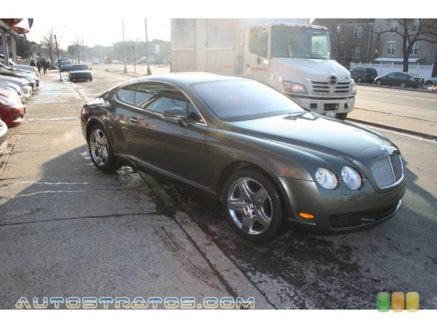 2005 Bentley Continental GT  6.0L Twin-Turbocharged DOHC 48V VVT W12 6 Speed Automatic