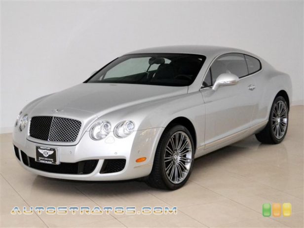 2010 Bentley Continental GT Speed 6.0 Liter Twin-Turbocharged DOHC 48-Valve VVT W12 6 Speed Automatic