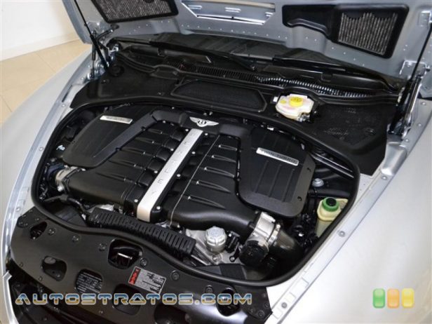 2010 Bentley Continental GT Speed 6.0 Liter Twin-Turbocharged DOHC 48-Valve VVT W12 6 Speed Automatic