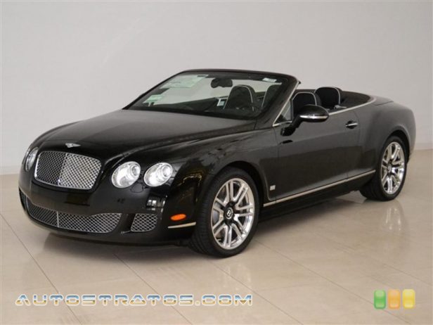 2011 Bentley Continental GTC Speed 80-11 Edition 6.0 Liter Twin-Turbocharged DOHC 48-Valve VVT W12 6 Speed Automatic