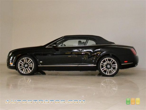 2011 Bentley Continental GTC Speed 80-11 Edition 6.0 Liter Twin-Turbocharged DOHC 48-Valve VVT W12 6 Speed Automatic