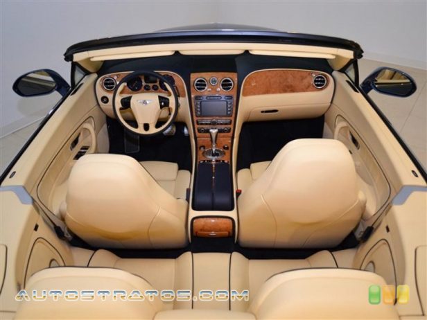 2011 Bentley Continental GTC  6.0 Liter Twin-Turbocharged DOHC 48-Valve VVT W12 6 Speed Automatic