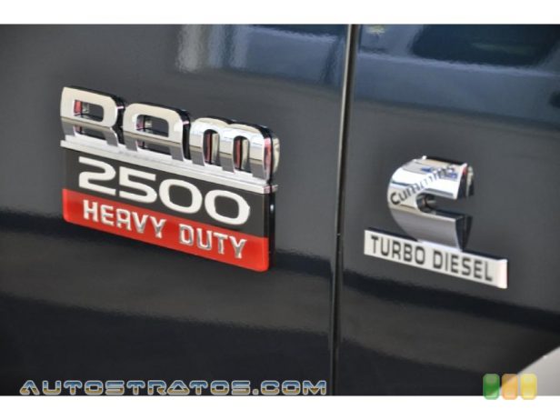 2011 Dodge Ram 2500 HD Laramie Crew Cab 4x4 6.7 Liter OHV 24-Valve Cummins VGT Turbo-Diesel Inline 6 Cylinde 6 Speed Automatic