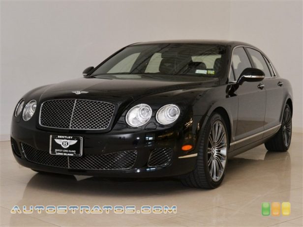 2011 Bentley Continental Flying Spur Speed 6.0 Liter Twin-Turbocharged DOHC 48-Valve VVT W12 6 Speed Automatic