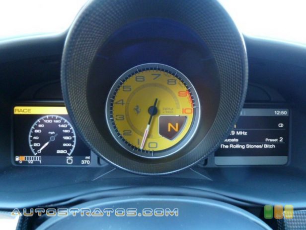 2011 Ferrari 458 Italia  4.5 Liter GDI DOHC 32-Valve VVT V8 7 Speed F1 Dual-clutch Automatic