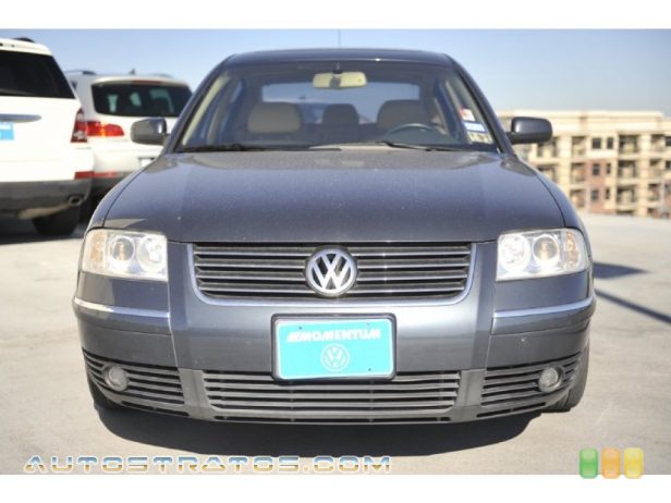 2002 Volkswagen Passat GLX Sedan 2.8 Liter DOHC 30-Valve V6 5 Speed Tiptronic Automatic