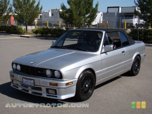 1991 BMW 3 Series 325i M Technic Convertible 2.5 Liter SOHC 12-Valve Inline 6 Cylinder 5 Speed Manual