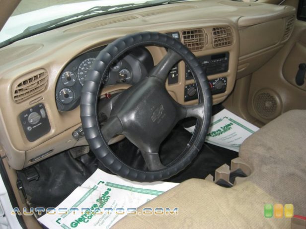 1999 Chevrolet S10 LS Regular Cab 4x4 4.3 Liter OHV 12-Valve V6 4 Speed Automatic