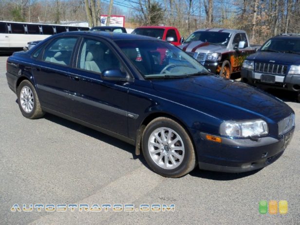 1999 Volvo S80 T6 2.8 Liter Twin-Turbocharged DOHC 24-Valve Inline 6 Cylinder 4 Speed Automatic