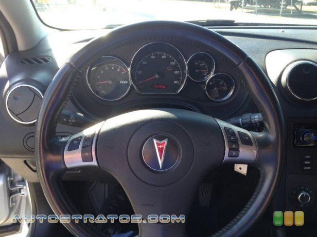 2009 Pontiac G6 GT Sedan 3.5 Liter OHV 12-Valve VVT V6 4 Speed Automatic