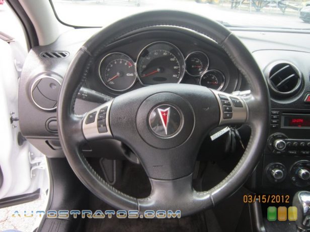 2009 Pontiac G6 GT Sedan 3.5 Liter OHV 12-Valve VVT V6 4 Speed Automatic
