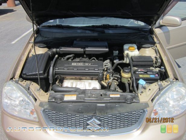 2008 Suzuki Forenza  2.0 Liter DOHC 16-Valve 4 Cylinder 5 Speed Manual
