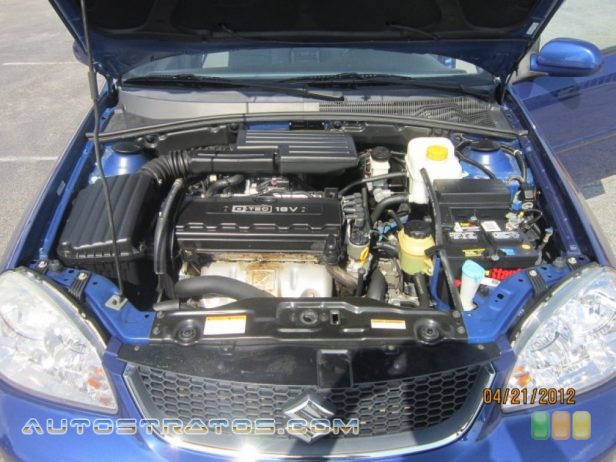 2008 Suzuki Forenza  2.0 Liter DOHC 16-Valve 4 Cylinder 5 Speed Manual