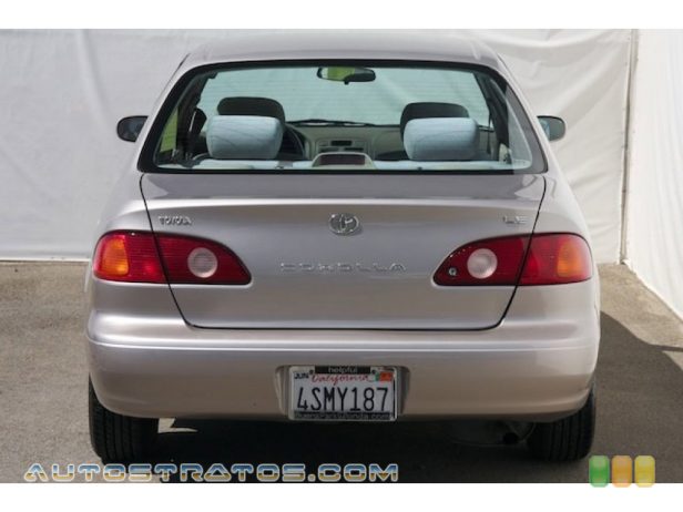 2002 Toyota Corolla LE 1.8 Liter DOHC 16-Valve 4 Cylinder 4 Speed Automatic