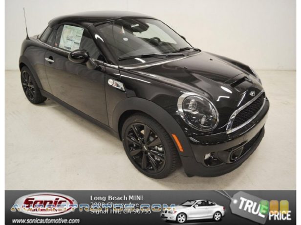 2013 Mini Cooper S Coupe 1.6 Liter DI Twin-Scroll Turbocharged DOHC 16-Valve VVT 4 Cylind 6 Speed Steptronic Automatic