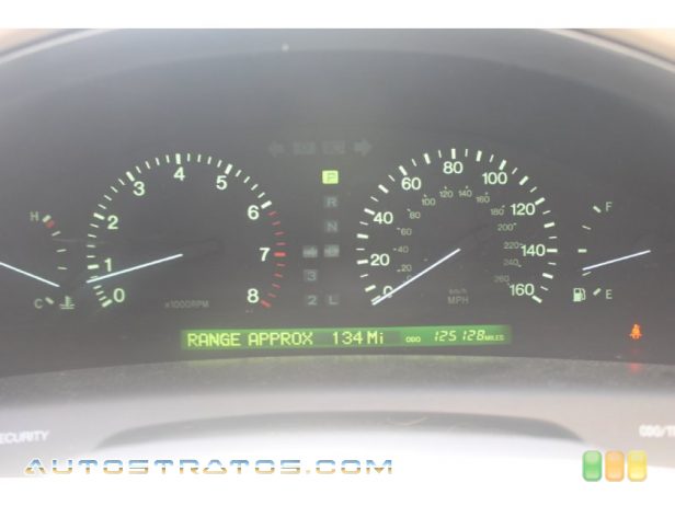 1998 Lexus LS 400 4.0 Liter DOHC 32-Valve V8 5 Speed Automatic