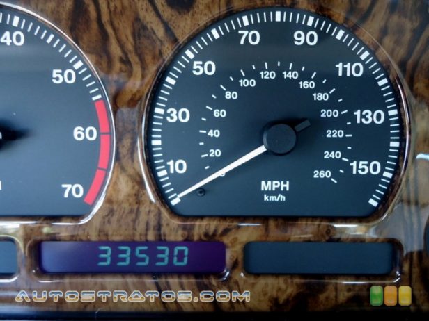1996 Jaguar XJ Vanden Plas 4.0 Liter DOHC 24-Valve Inline 6 Cylinder 4 Speed Automatic