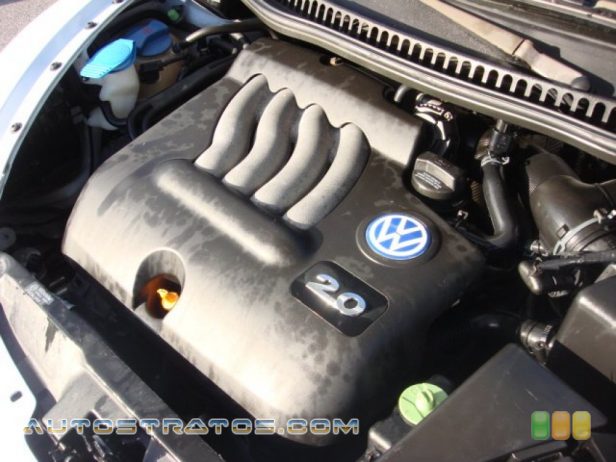 2000 Volkswagen New Beetle GLS Coupe 2.0 Liter SOHC 8-Valve 4 Cylinder 5 Speed Manual