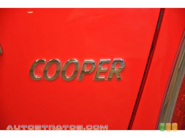 2013 Mini Cooper Hardtop 1.6 Liter DOHC 16-Valve VVT 4 Cylinder 6 Speed Manual