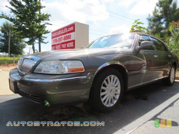 2003 Lincoln Town Car Executive 4.6 Liter SOHC 16-Valve V8 4 Speed Automatic