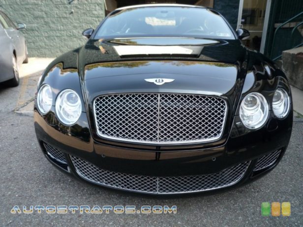 2008 Bentley Continental GT Mulliner 6.0L Twin-Turbocharged DOHC 48V VVT W12 6 Speed Automatic