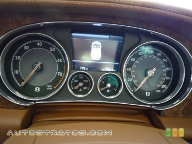 2012 Bentley Continental GTC  6.0 Liter Twin-Turbocharged DOHC 48-Valve VVT W12 6 Speed Automatic
