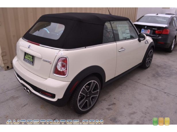 2014 Mini Cooper S Convertible 1.6 Liter Twin Scroll Turbocharged DI DOHC 16-Valve VVT 4 Cylind 6 Speed Automatic