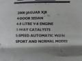 2000 Jaguar XJ XJ8 Photo 95