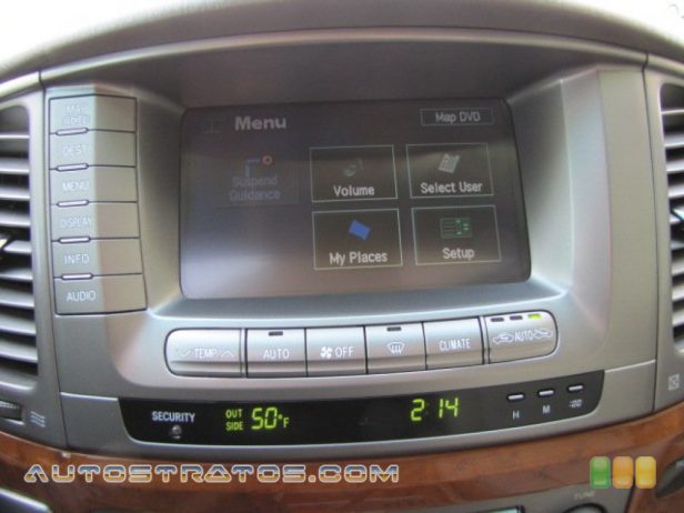 2006 Lexus LX 470 4.7 Liter DOHC 32-Valve VVT V8 5 Speed Automatic
