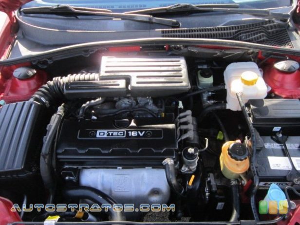 2005 Suzuki Forenza S Sedan 2.0 Liter DOHC 16-Valve 4 Cylinder 4 Speed Automatic