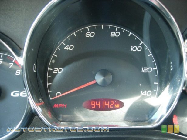 2008 Pontiac G6 Sedan 2.4 Liter DOHC 16-Valve Ecotec VVT 4 Cylinder 4 Speed Automatic