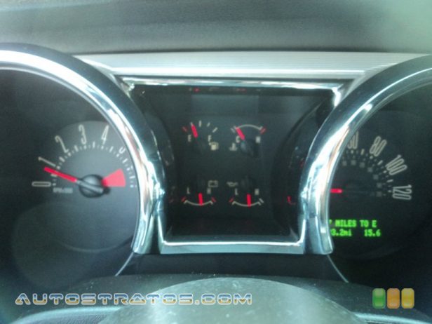 2007 Ford Mustang V6 Premium Coupe 4.0 Liter SOHC 12-Valve V6 5 Speed Manual