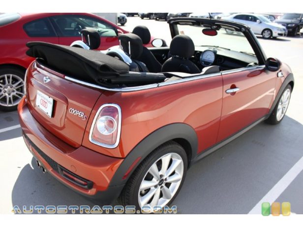 2013 Mini Cooper S Convertible 1.6 Liter DI Twin-Scroll Turbocharged DOHC 16-Valve VVT 4 Cylind 6 Speed Manual