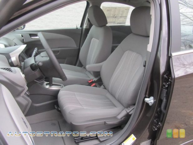 2014 Chevrolet Sonic LT Sedan 1.8 Liter DOHC 16-Valve VVT ECOTEC 4 Cylinder 6 Speed Automatic