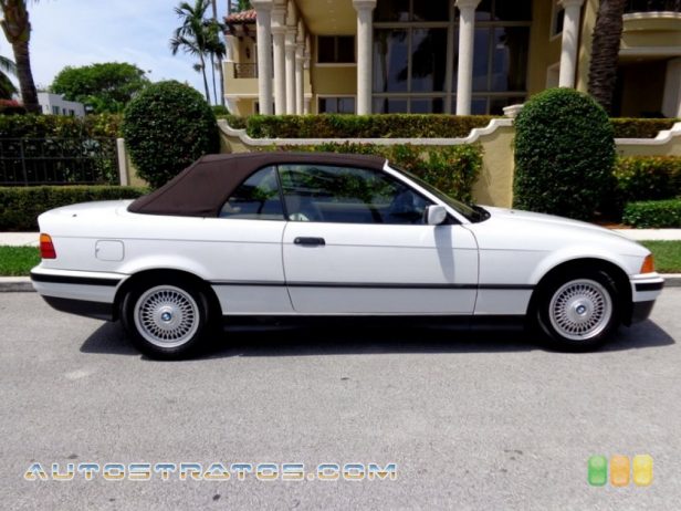 1994 BMW 3 Series 325i Convertible 2.5 Liter DOHC 24-Valve Inline 6 Cylinder 4 Speed Automatic
