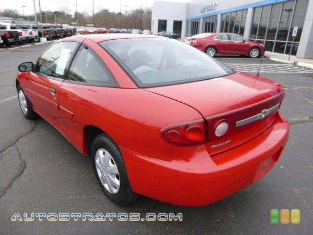 2003 Chevrolet Cavalier Coupe 2.2 Liter DOHC 16 Valve 4 Cylinder 4 Speed Automatic
