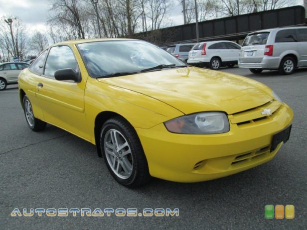 2004 Chevrolet Cavalier Coupe 2.2 Liter DOHC 16-Valve 4 Cylinder 4 Speed Automatic