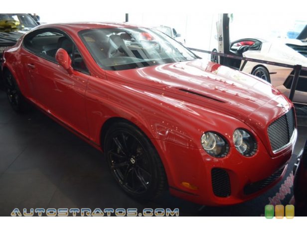 2010 Bentley Continental GT Supersports 6.0 Liter Twin-Turbocharged DOHC 48-Valve VVT W12 6 Speed Automatic