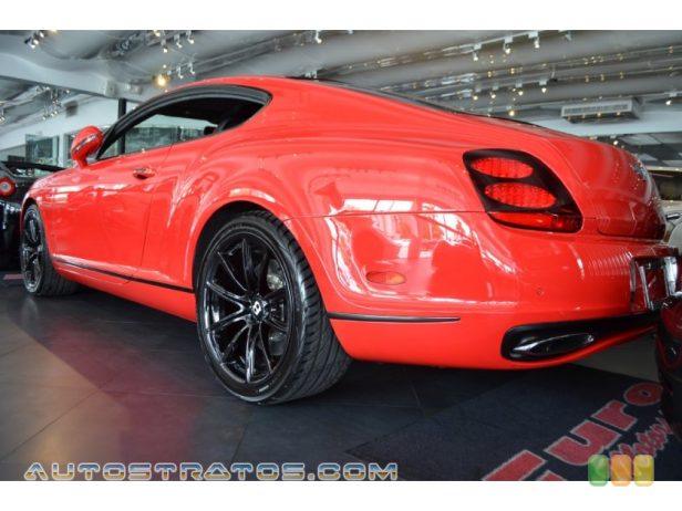 2010 Bentley Continental GT Supersports 6.0 Liter Twin-Turbocharged DOHC 48-Valve VVT W12 6 Speed Automatic